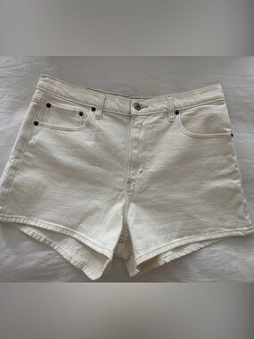Abercrombie & Fitch High Rise Denim Jean Shorts